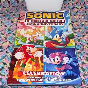 Sonic the Hedgehog 30th Anniversary Celebration Comic - Colorful Cover